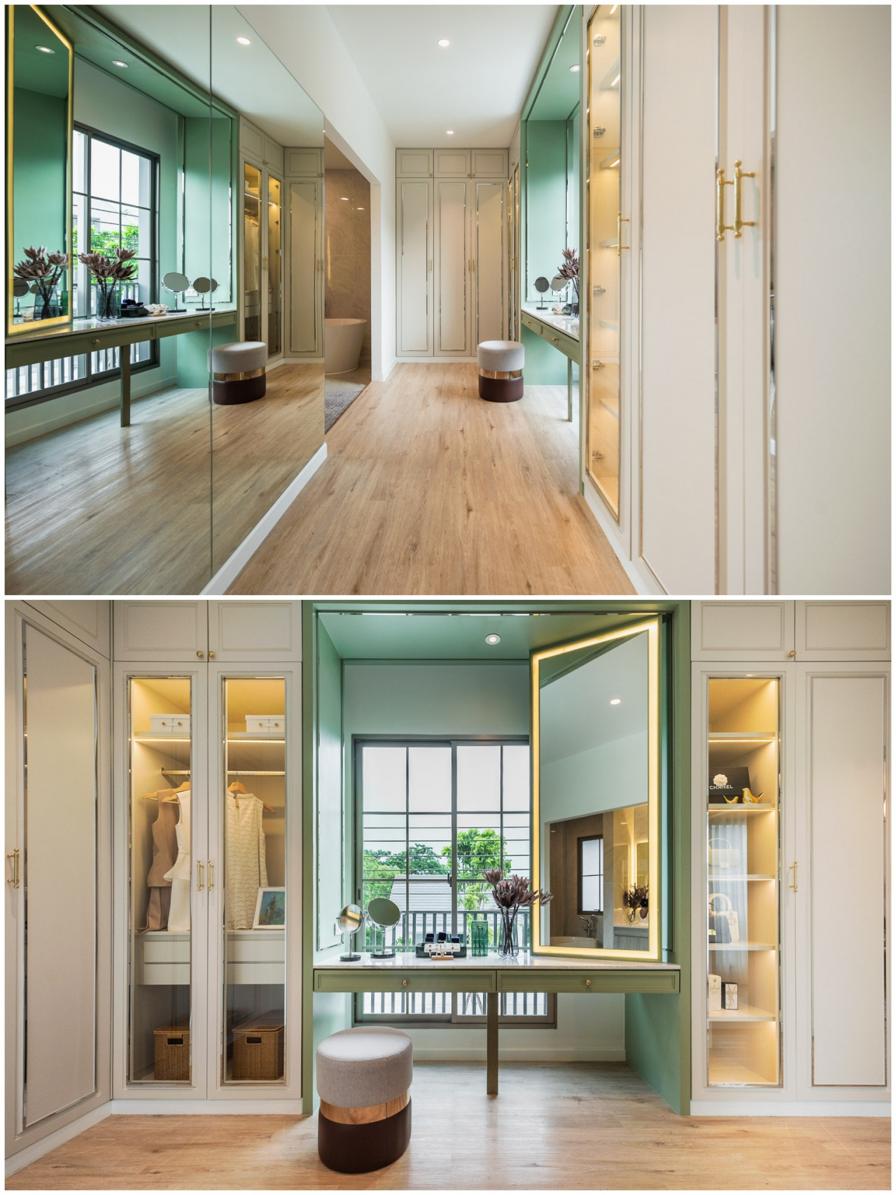 รีวิว บารานี บลิซ รังสิต คลอง 3 Baranee Bliss Rangsit Khlong 3_รีวิวแบบบ้าน Richmond Master Bedroom มี Walk-in Closet