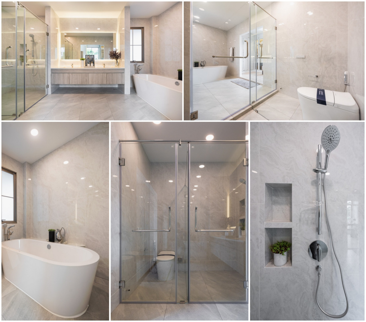 รีวิว บารานี บลิซ รังสิต คลอง 3 Baranee Bliss Rangsit Khlong 3_รีวิวแบบบ้าน Richmond Master Bathroom มีสุขภัณฑ์อัจฉริยะ