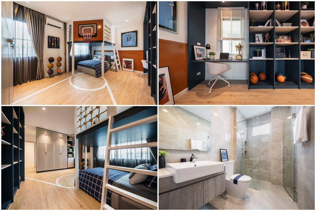 รีวิว บารานี บลิซ รังสิต คลอง 3 Baranee Bliss Rangsit Khlong 3_รีวิวแบบบ้าน Richmond ห้องนอนรองขนาดใหญ่