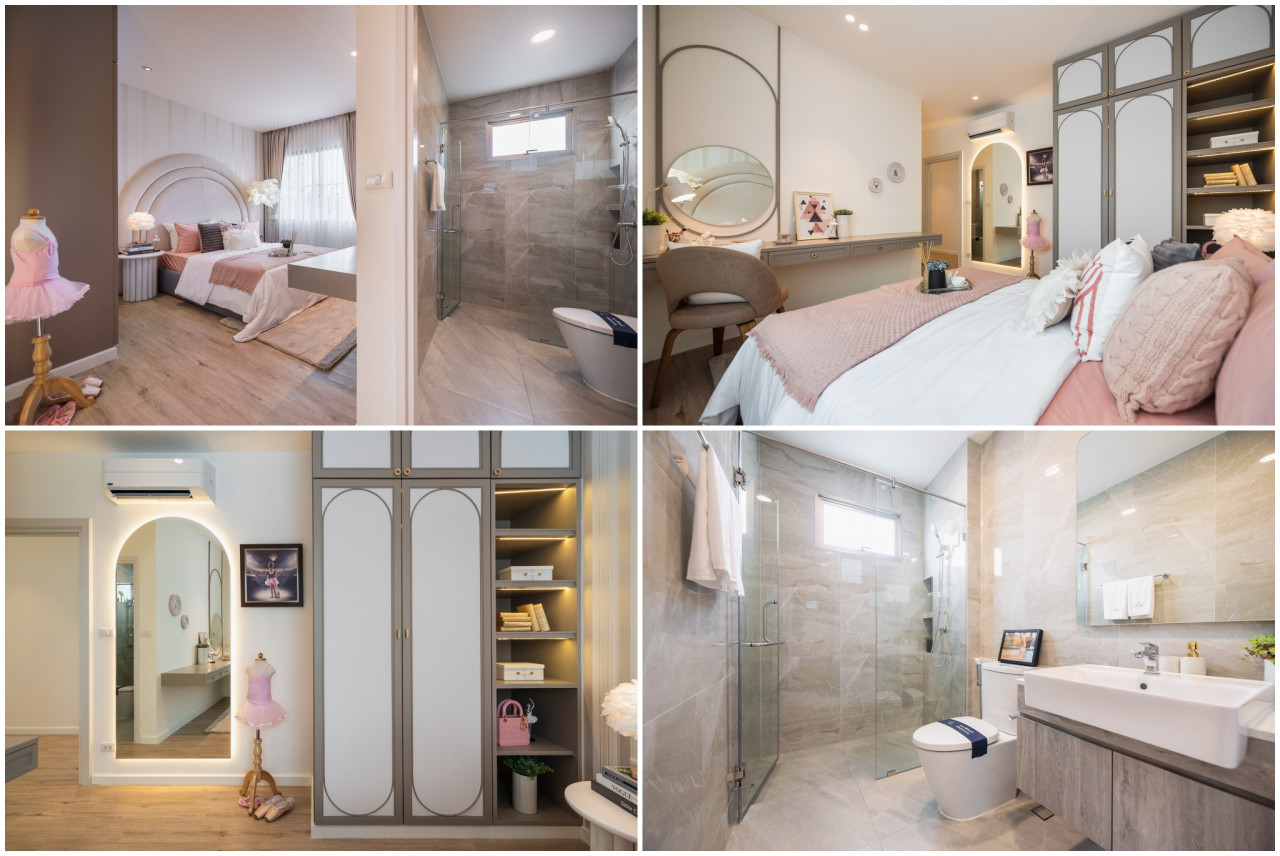 รีวิว บารานี บลิซ รังสิต คลอง 3 Baranee Bliss Rangsit Khlong 3_รีวิวแบบบ้าน Richmond ขยายห้องนอนรองได้ด้วยการทุบต่อเติม