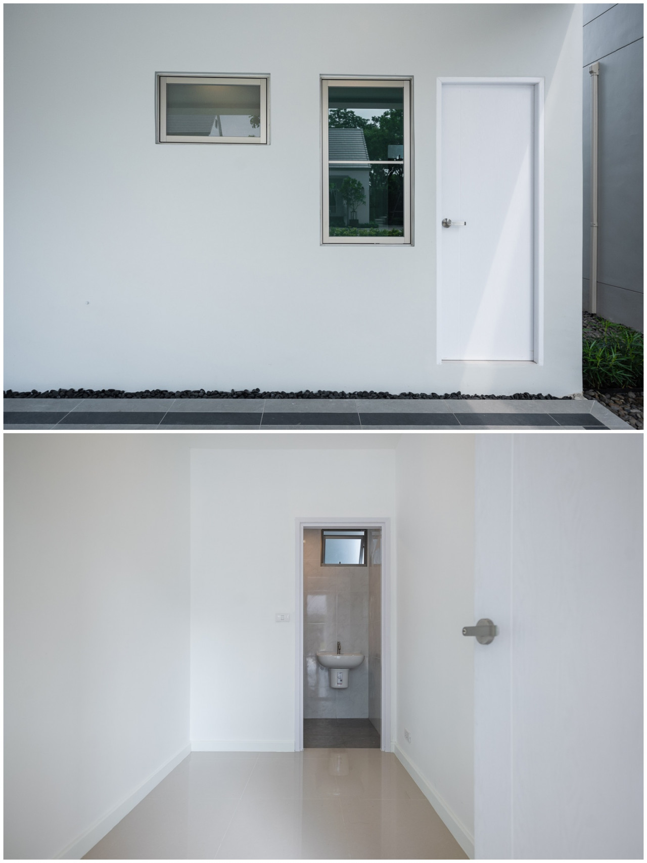 รีวิว บารานี บลิซ รังสิต คลอง 3 Baranee Bliss Rangsit Khlong 3_รีวิวแบบบ้าน Richmond ห้องแม่บ้านพร้อมห้องน้ำในตัว