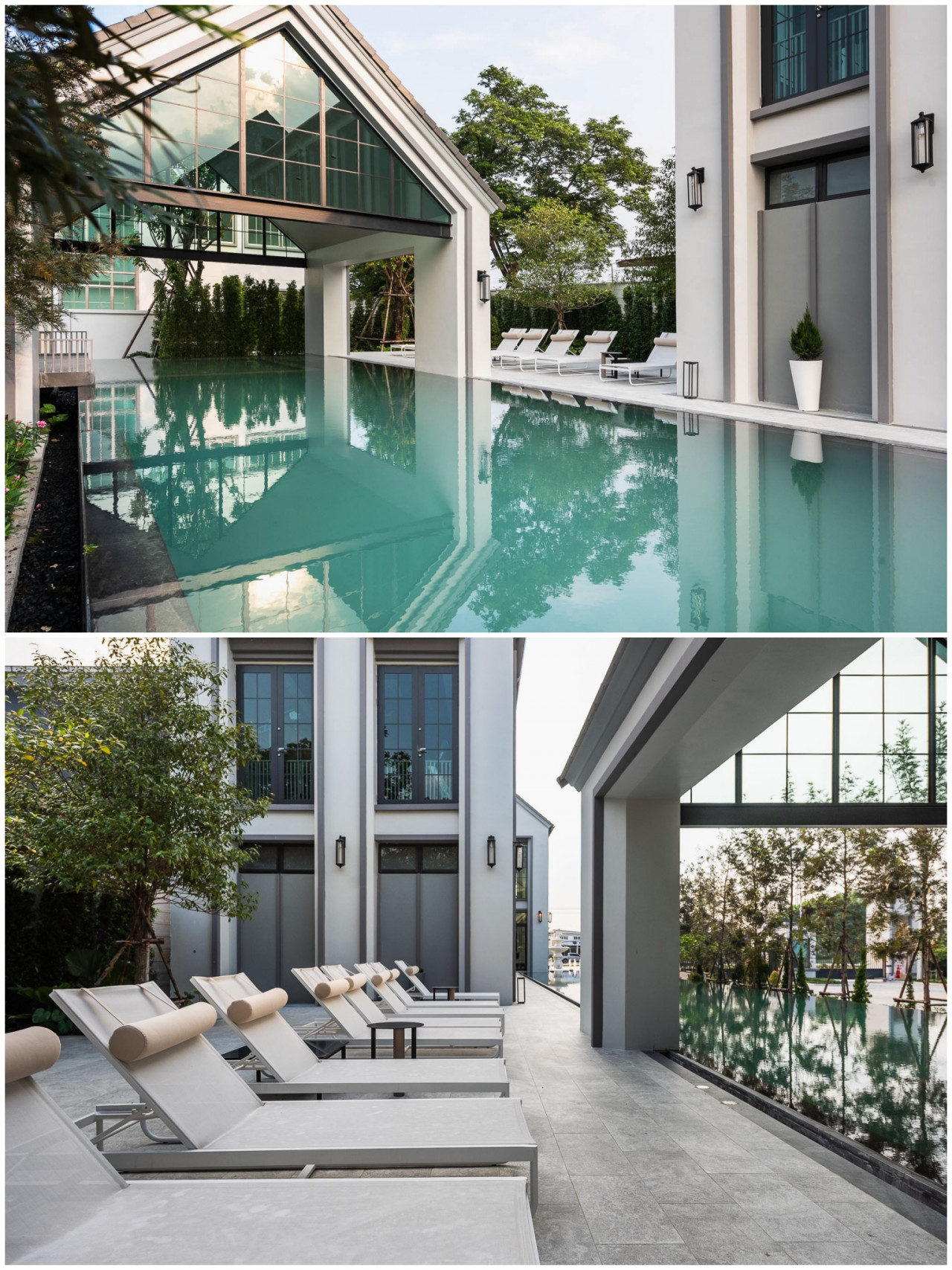 รีวิว บารานี บลิซ รังสิต คลอง 3 Baranee Bliss Rangsit Khlong 3_รีวิวส่วนกลาง สระว่ายน้ำ