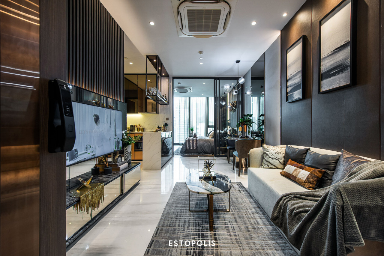 รีวิวห้อง 1 Bedroom Simplex 45 ตร.ม. รีวิวคอนโด ศุภาลัย ไอคอน สาทร