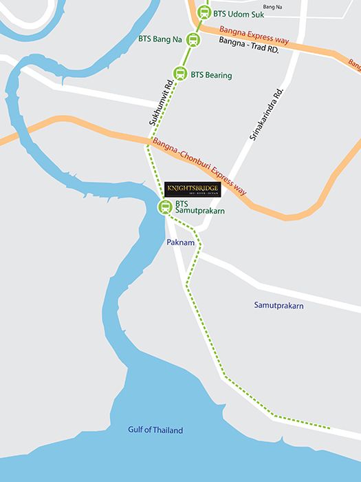 แผนที่ Knightbridge sky river ocean